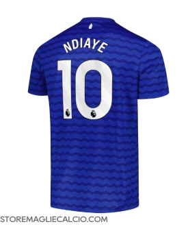 Everton Iliman Ndiaye #10 Maglia Gara Casa Repliche 2025-26 Maniche Corte